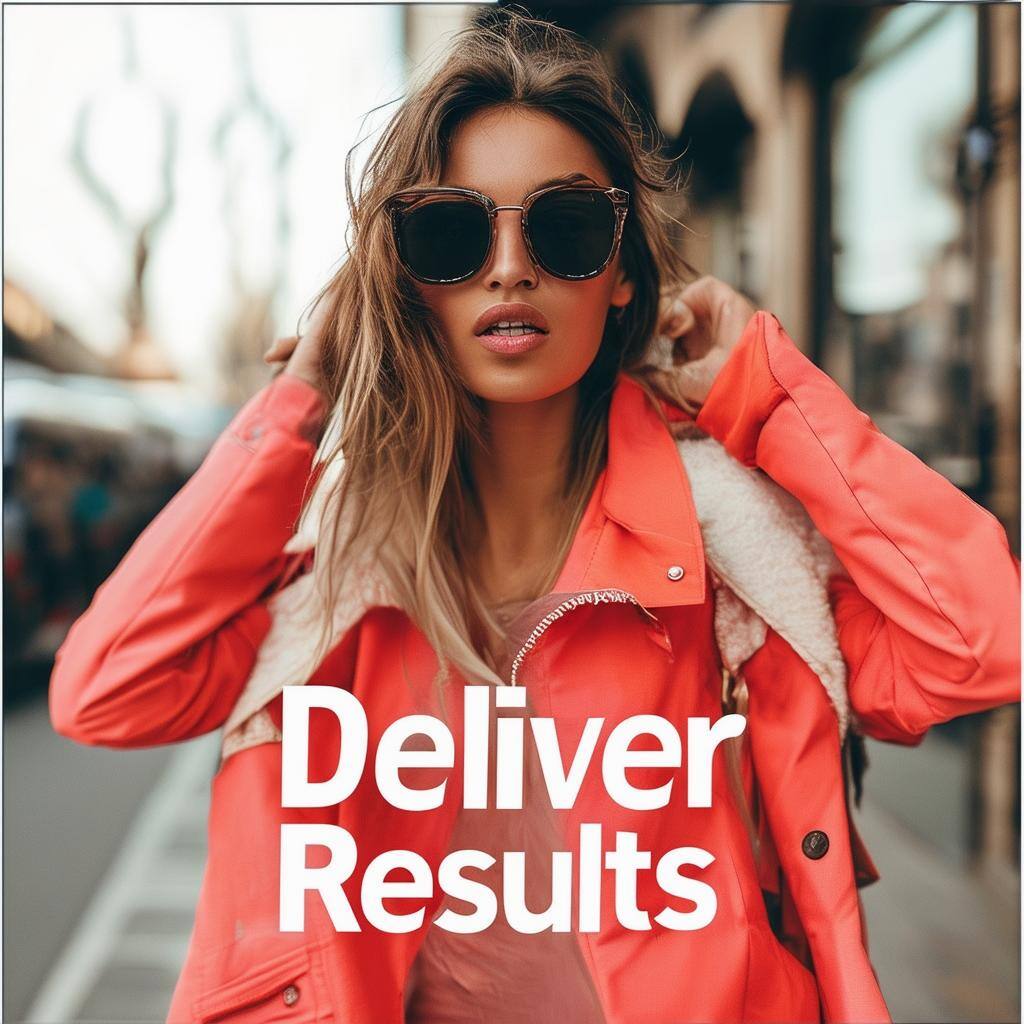 Deliver Results fashion slogan